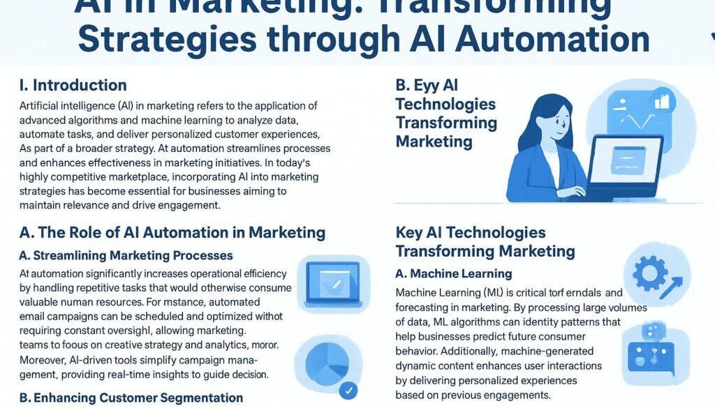 AI in Marketing: How Automation is Revolutionizing Strategies and Enhancing Customer Engagement