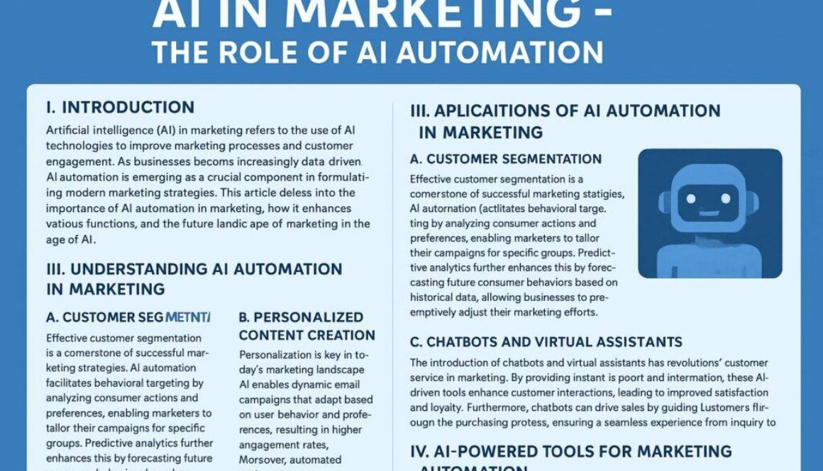 Unlocking the Future of Marketing: The Essential Role of AI Automation in Enhancing Customer Engagement