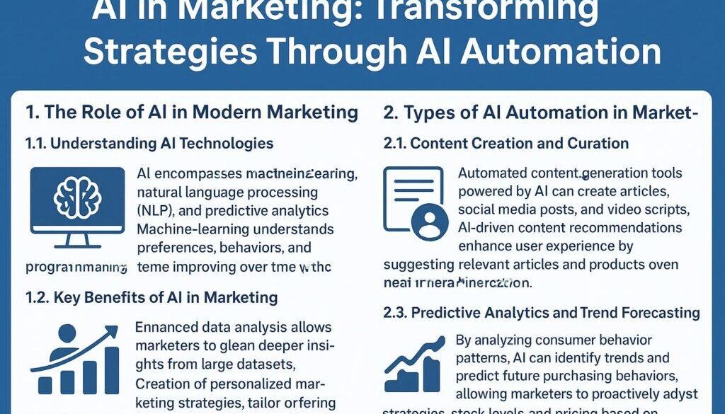 AI in Marketing: How Automation is Revolutionizing Strategies and Consumer Engagement