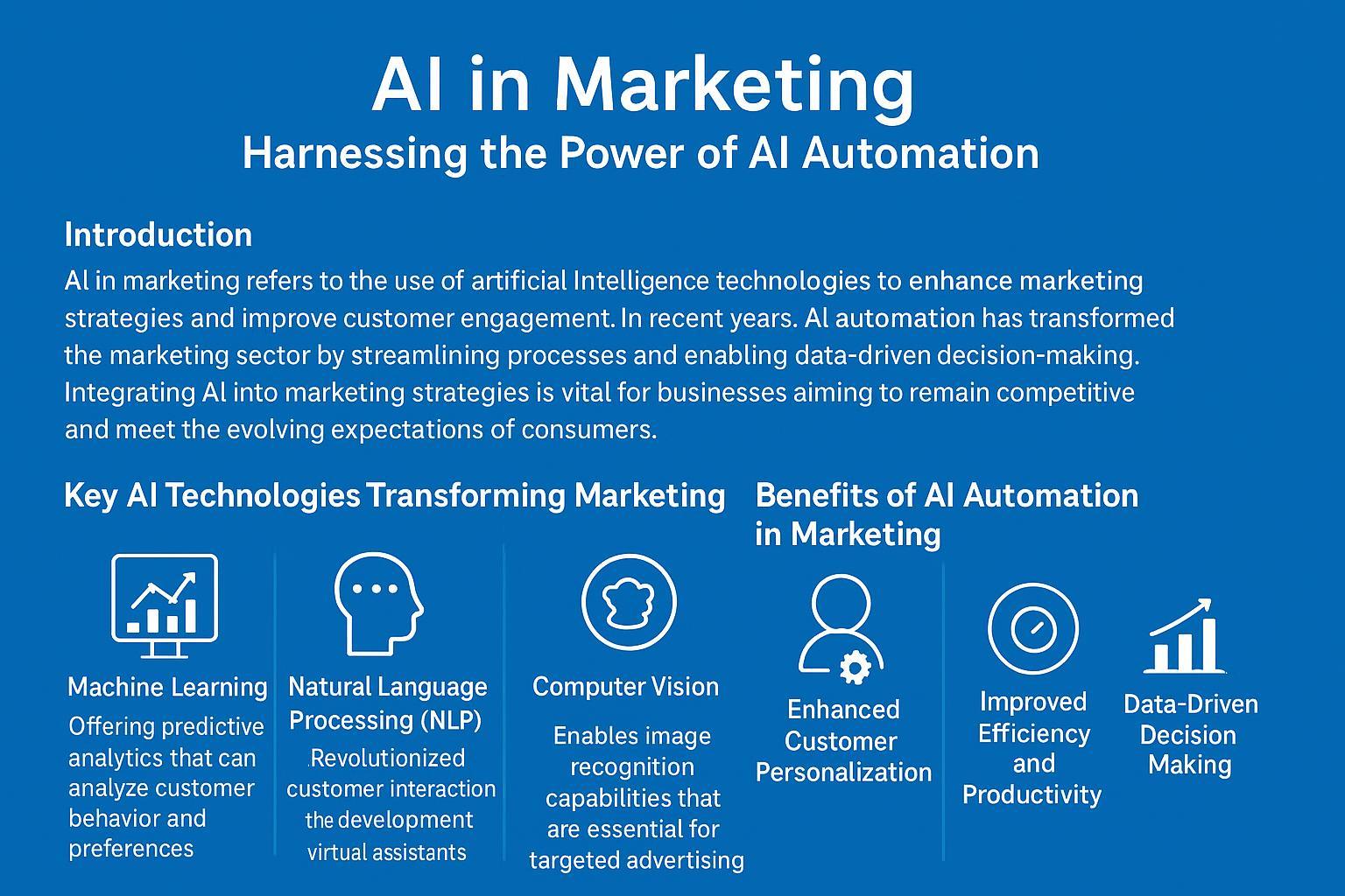 AI in Marketing: Unlocking Competitive Advantage with Automation and Innovation