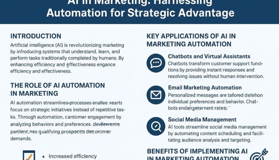 AI in Marketing Automation: Unlocking Efficiency and Personalization for Competitive Advantage
