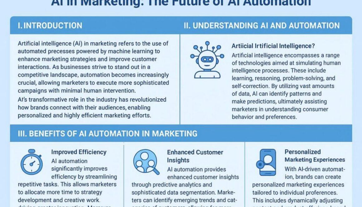 Harnessing AI Automation in Marketing: Transforming Strategies for the Future