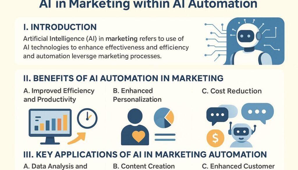 Revolutionizing Marketing: The Impact of AI Automation on Efficiency, Personalization, and Cost Reduction