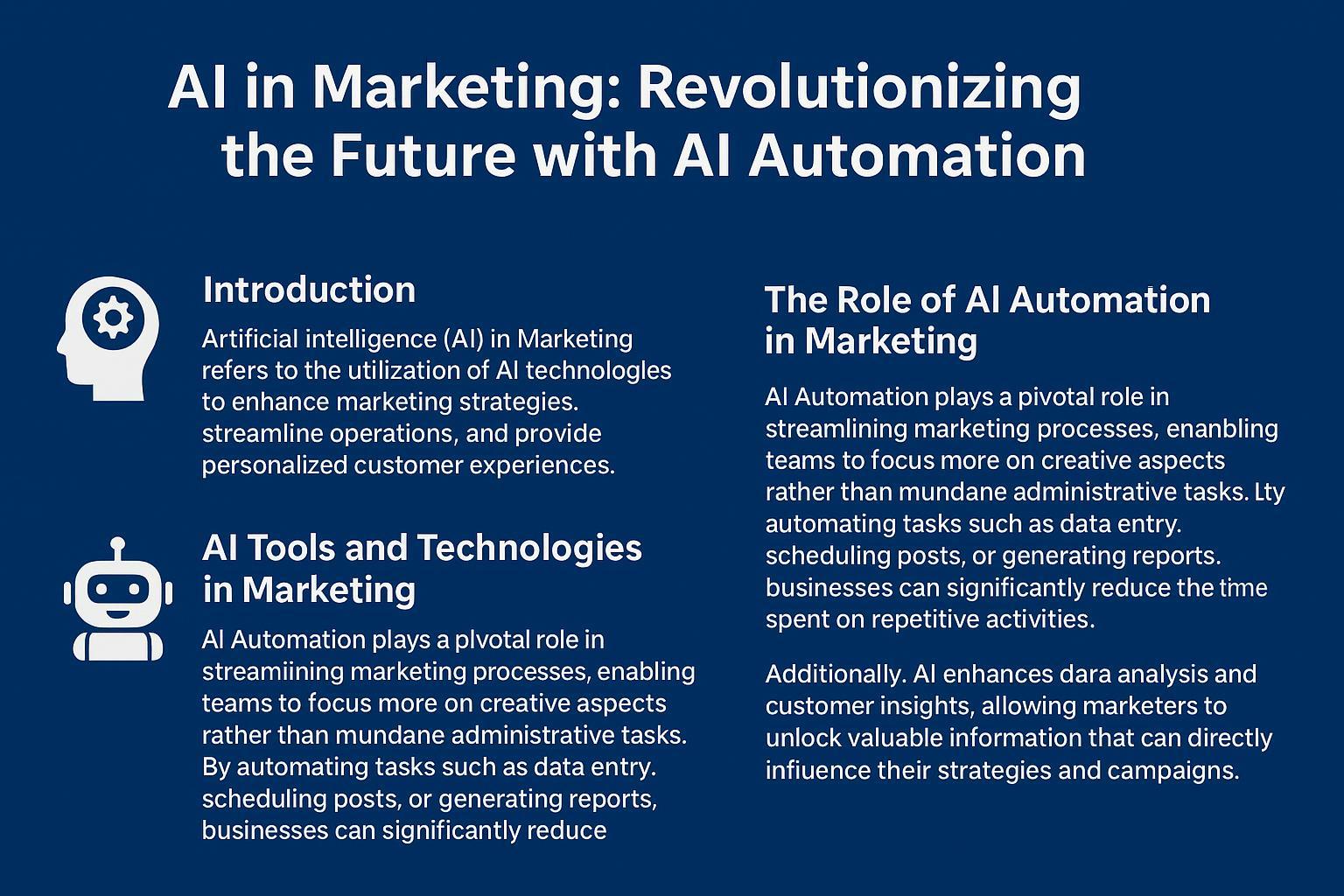 Revolutionizing Marketing: The Power of AI Automation for Enhanced Customer Engagement and Efficiency