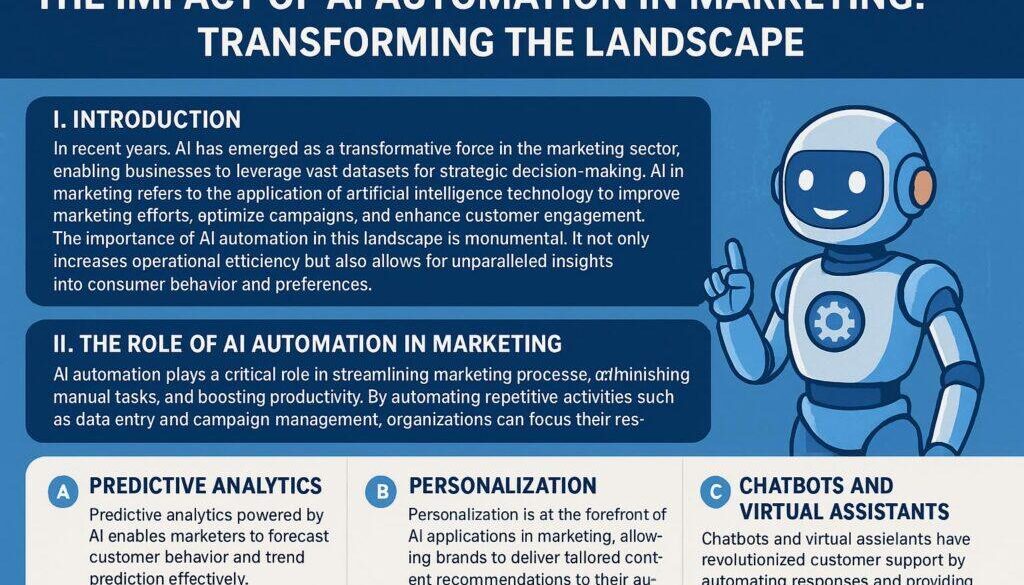The Transformative Impact of AI Automation in Marketing: Key Trends and Benefits
